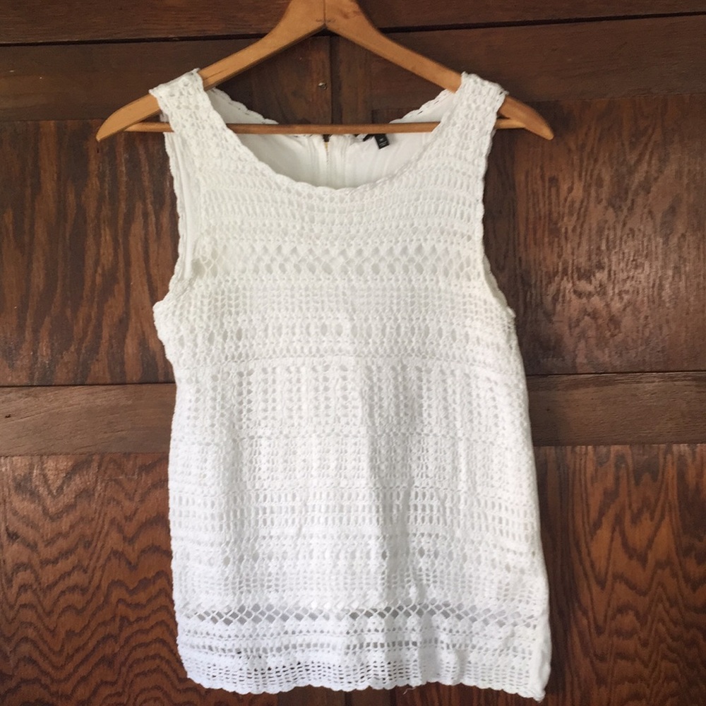Talbots Lace Top